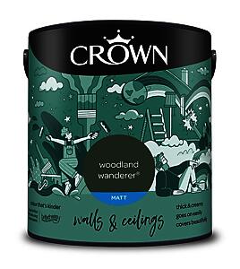 Crown Paints Matt Woodland Wanderer 2.5L