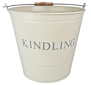 KINDLING BUCKET CREAM32CM MAN0348