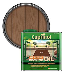 CX UV GUARD DECKING OIL TEAK 2.5L