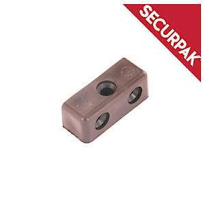 Modesty Block Brown 12Pk Sp10166