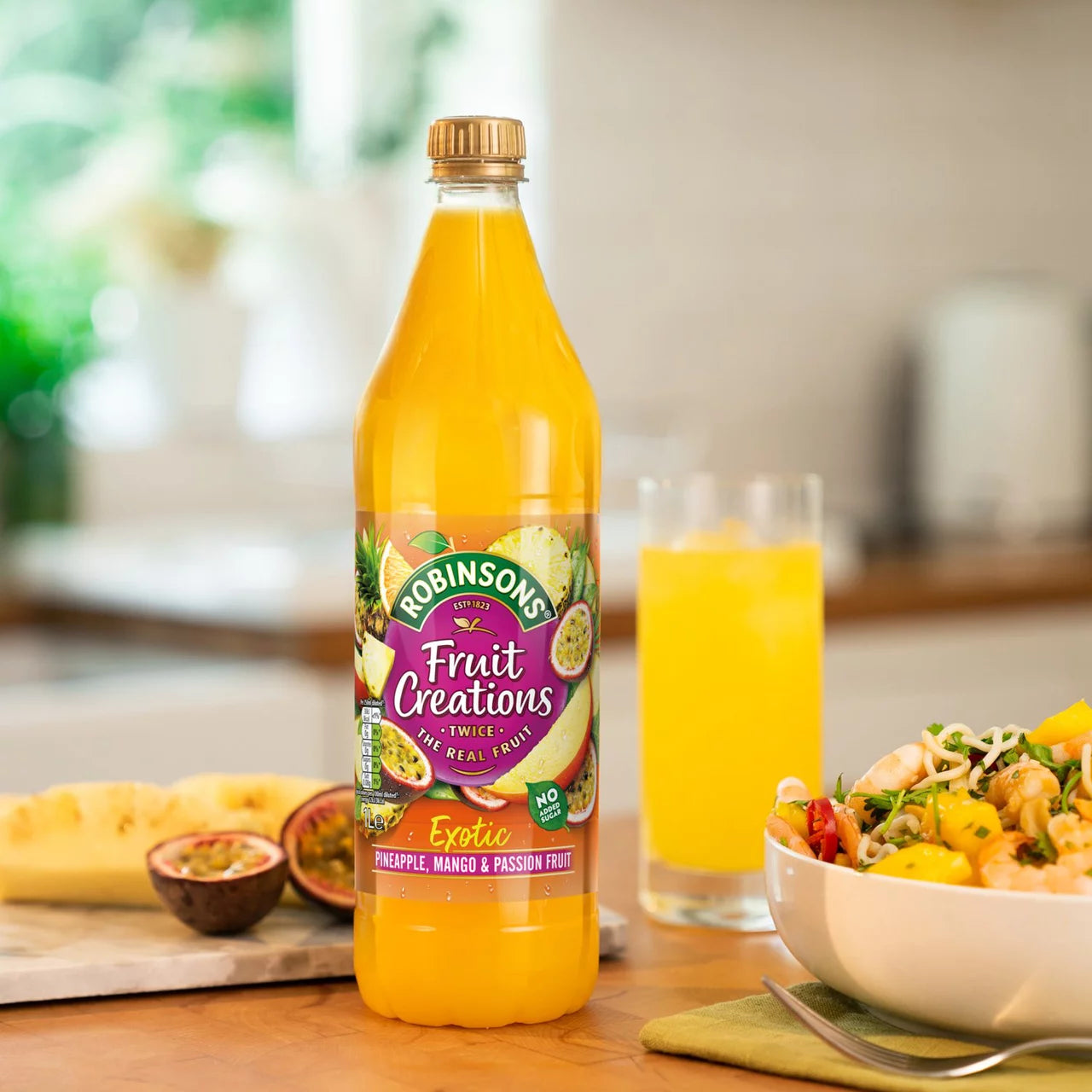 Robinsons Fruit Creations Pineapple Mango & Passionfruit Squash 1 Litre