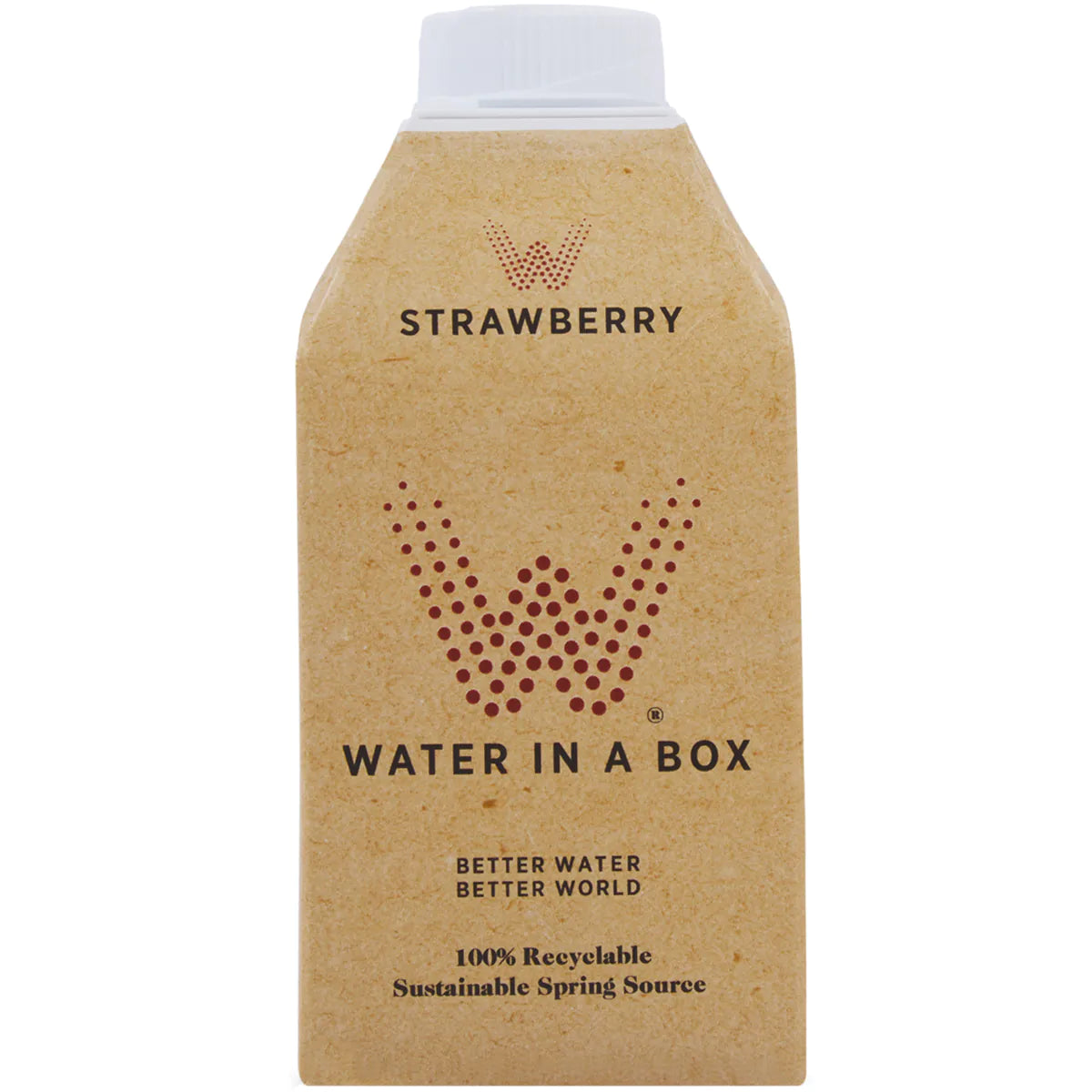 Vivid Water in a Box Strawberry Water, Cartons, 500ml, Pack of 12