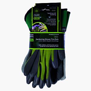 Kew Trio Pack Gloves Large