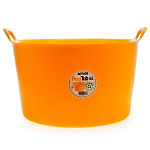 100% Recyc Flexi-Tub 56L Yellow