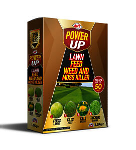 Power Up Lawn Feed Weed Mosskill 1.6Kg