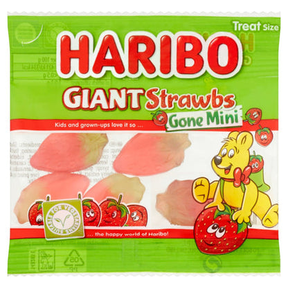 Haribo Mini 16g Strawb's Gone Mini 100"s