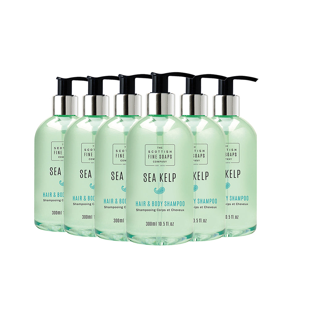 Scottish Fine Soaps Sea Kelp Hair & Body Shampoo 300ml - NWT FM SOLUTIONS