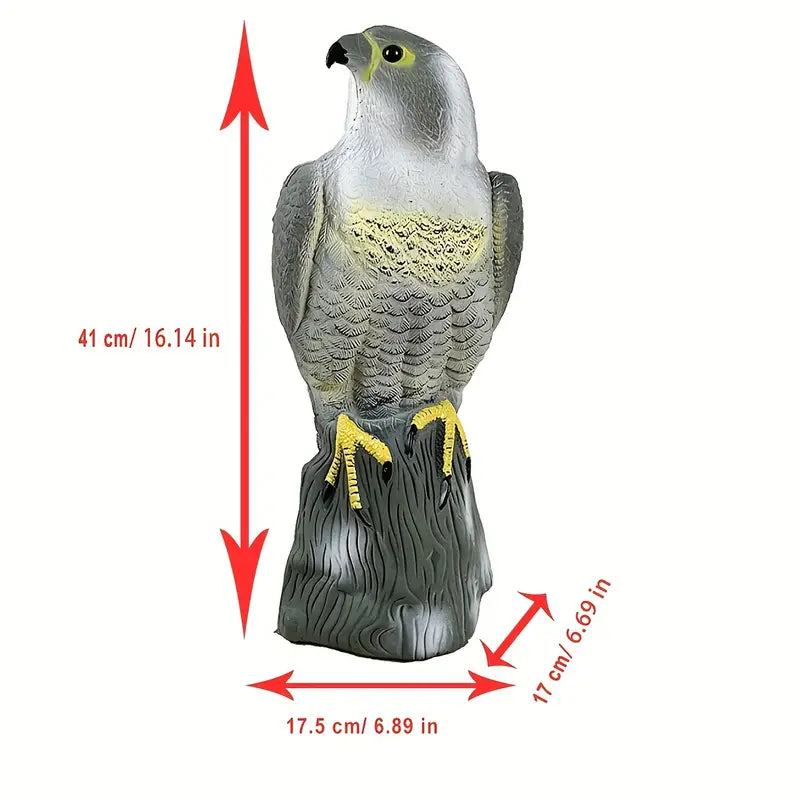 Natural Bird Deterrent for Garden,Business or Home | Falcon Bird 40cm | Harmless pest Control