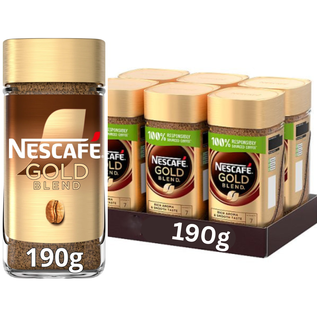 Nescafé Gold Blend 190g Premium Feeeze Dried Coffee