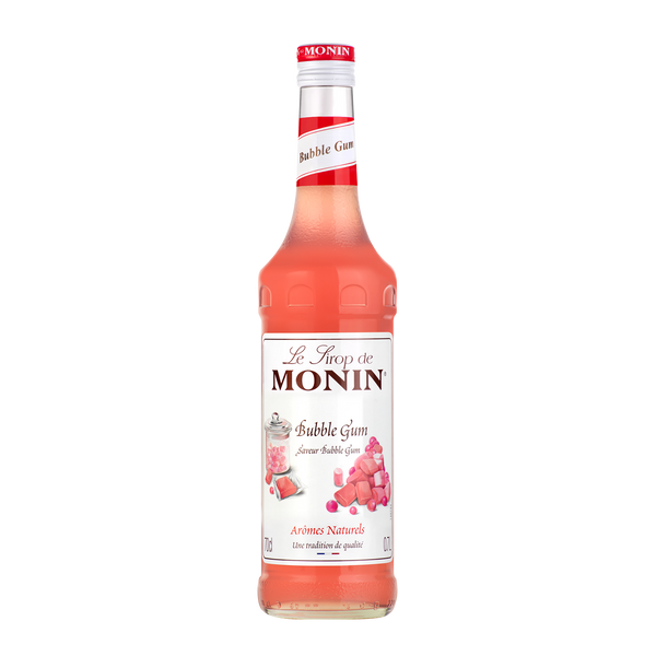 MONIN Bubblegum Coffee Syrup 700ml (Glass Bottle)
