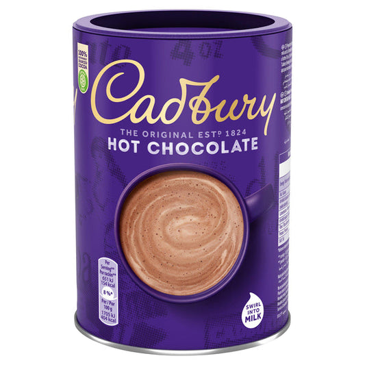 Cadbury Add Milk Hot Drinking Chocolate Powder 500g