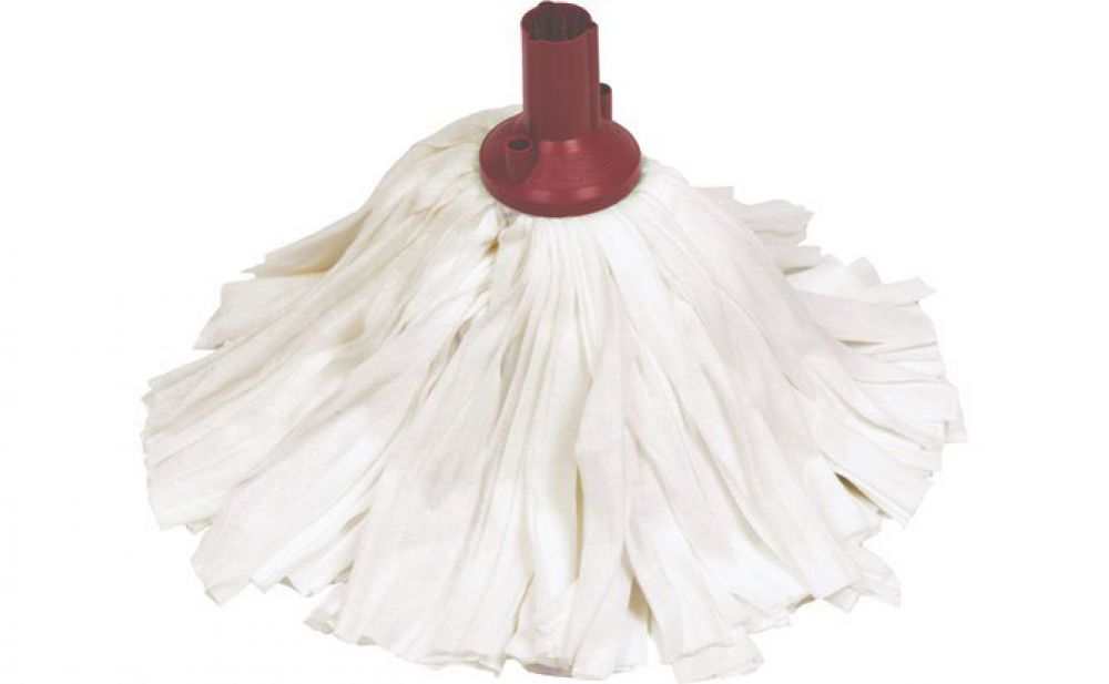 Janit-X Big White Mop Head Red (10 Mop Pack) - NWT FM SOLUTIONS
