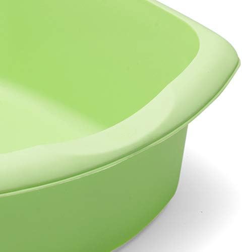 Addis 517265 Large Rectangular Washing Up Bowl, Mint, 38 X 32 X 14 Cm
