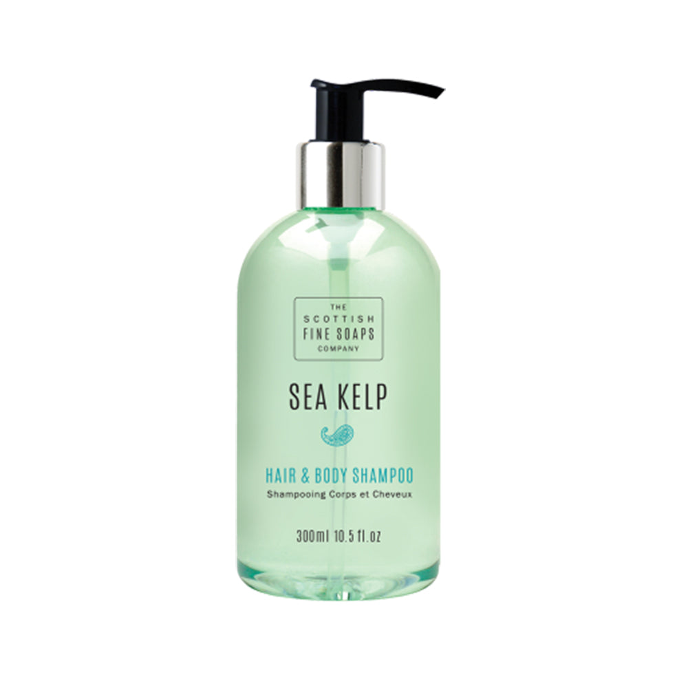 Scottish Fine Soaps Sea Kelp Hair & Body Shampoo 300ml - NWT FM SOLUTIONS