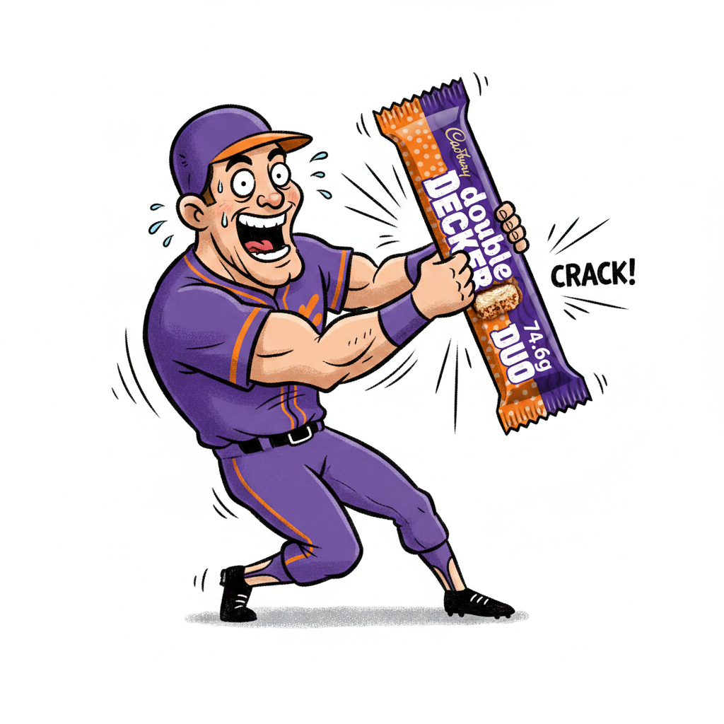 Cadbury Double Duo Decker Chocolate Bars - 74.6g (Box of 32)