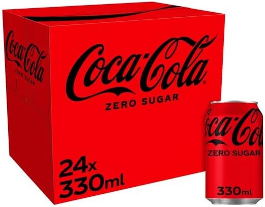 Coke Zero Cans 24x330ml