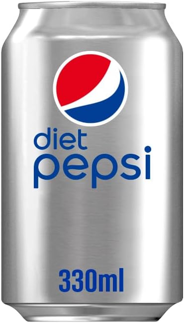 Diet Pepsi Cans 330ml (Pack of 24)