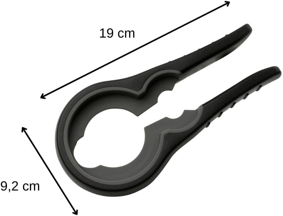 Fackelmann FM Universal JAR Opener White/Grey, 18.5 x 9 x 2.3 cm