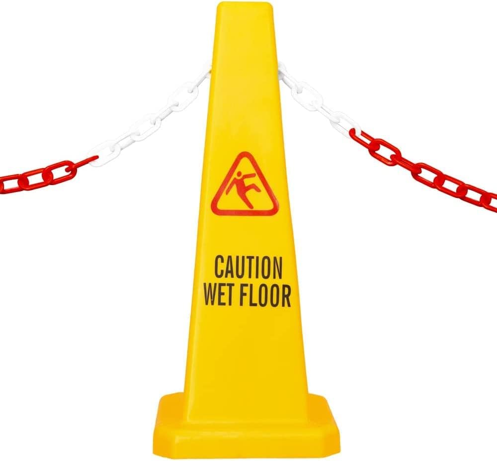 Janit-X Large Yellow Wet Floor Cone