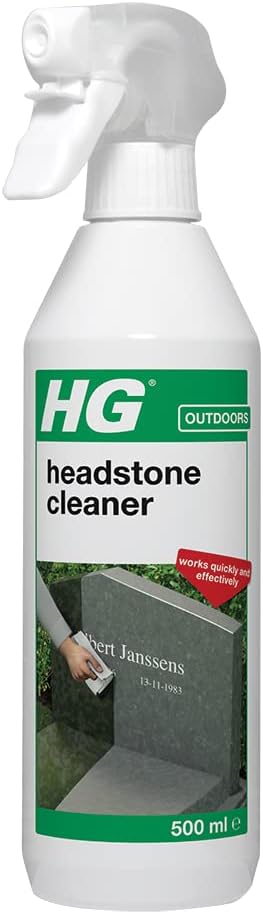 HG Natural Stone Headstone Cleaning Spray 500ml