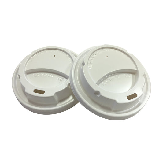 Belgravia 12oz Sip Through White Lids 50's - NWT FM SOLUTIONS - YOUR CATERING WHOLESALER