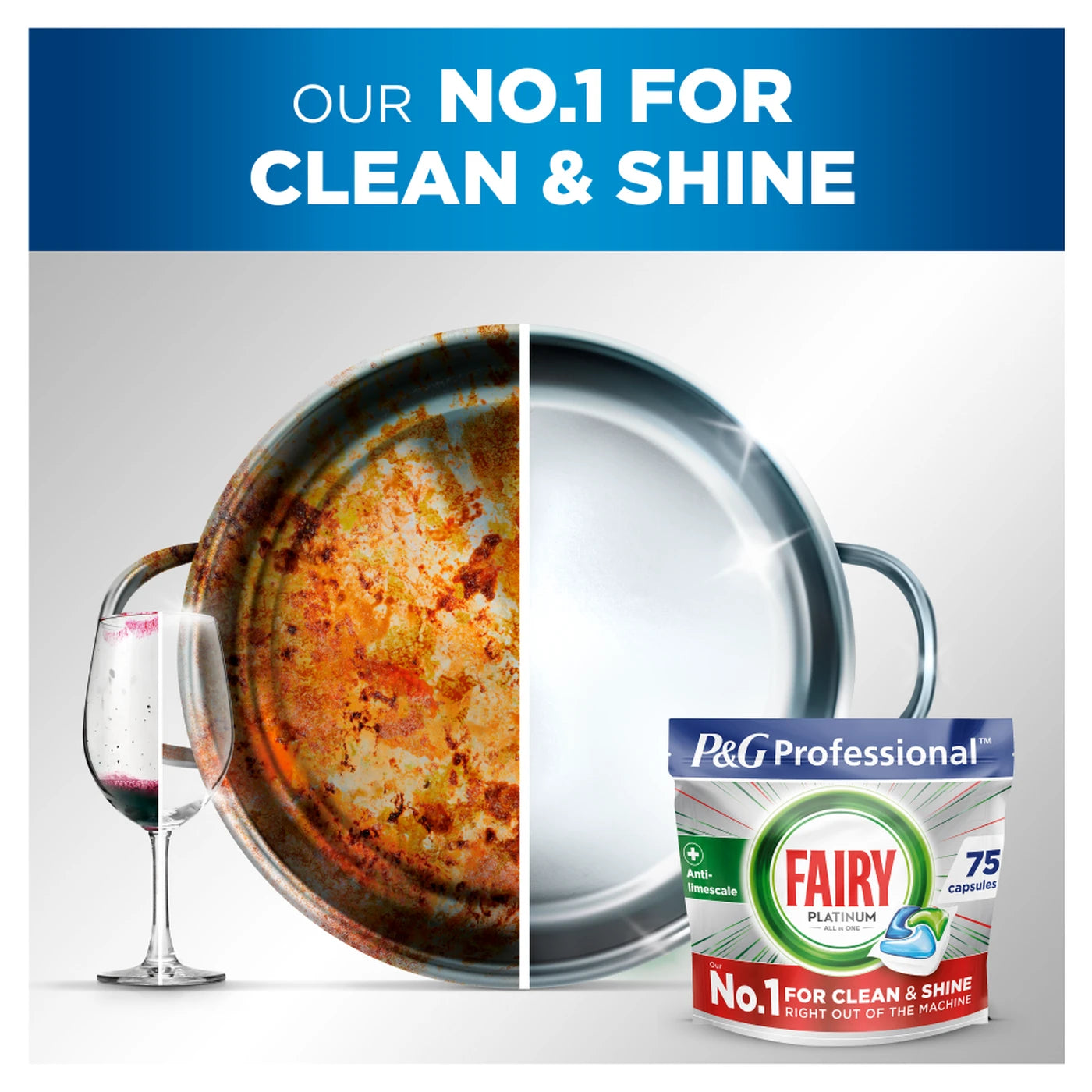 Fairy Platinum All in One Dishwasher Capsules (Pack of 116 )