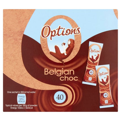 Options Belgian Chocolate 100's