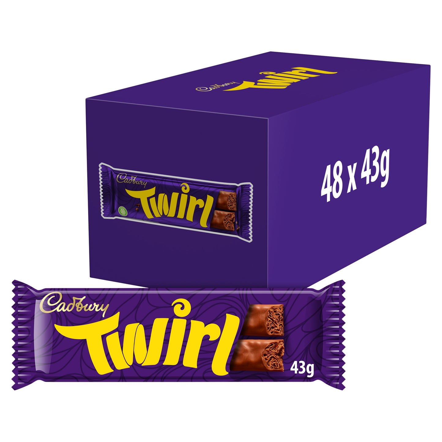 Cadbury Twirl Pack 48's