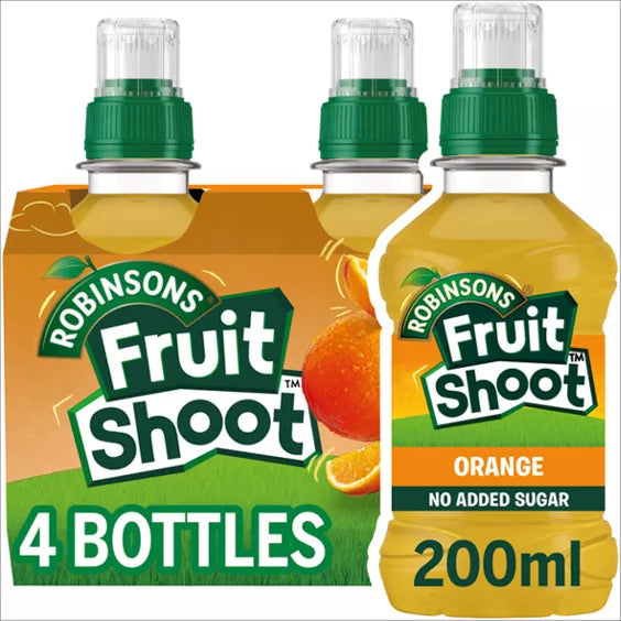 Fruit Shoot Orange 4x200ml