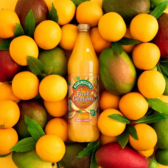 Robinsons Fruit Creations Orange & Mango Squash 1 Litre