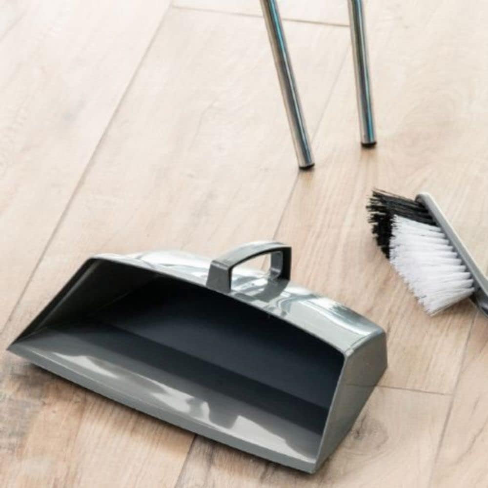 Addis 31cm Closed Dustpan Metallic/Grey