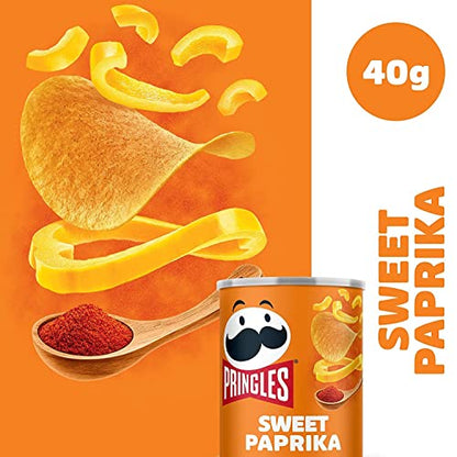 Pringles Paprika Crisps 12x40g