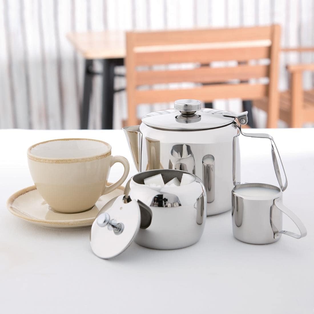 Fixtures Value S/S Teapot 32oz/1 Litre