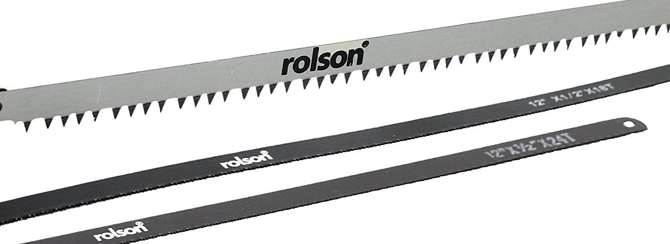 Rolson 58273 High Quality 300mm 4in1 Hacksaw