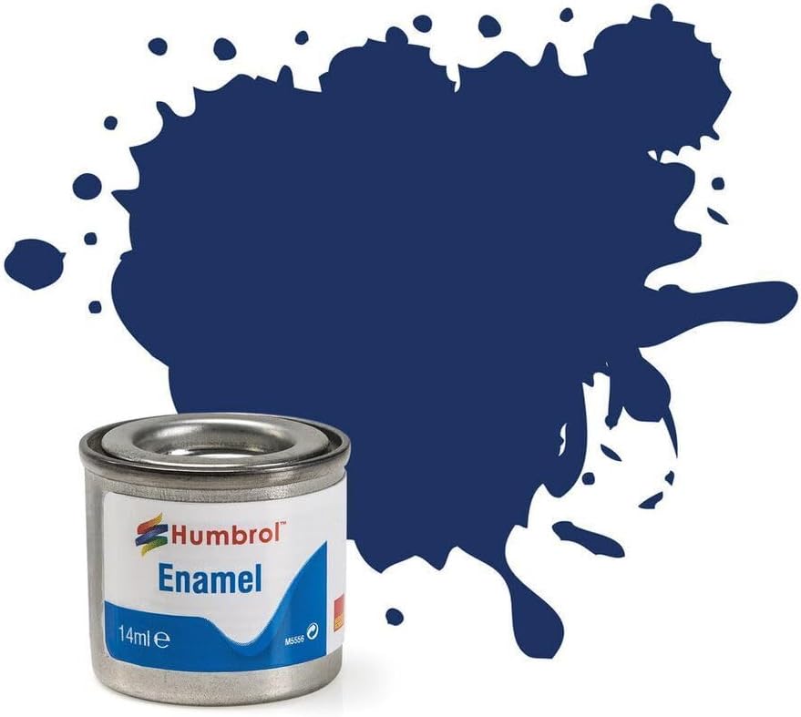 Humbrol Model Paint - AA0165 No 15 Midnight Blue - Gloss 14Ml