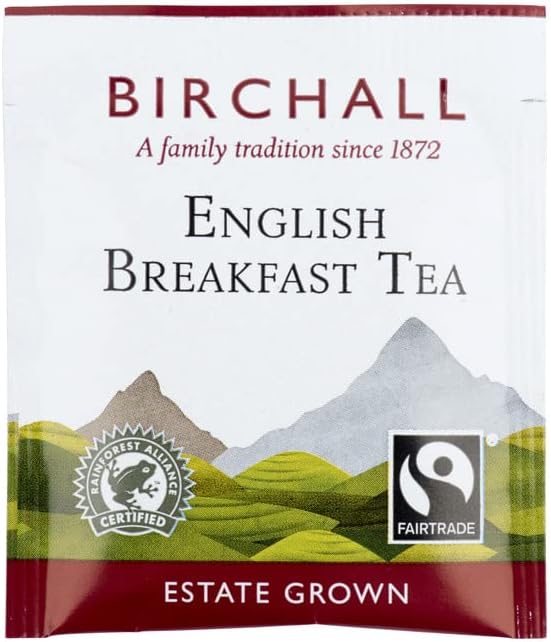 Birchall English Breakfast Tea Envelopes 250's - NWT FM SOLUTIONS