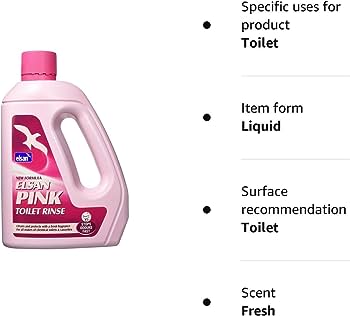 Elsan Chemical Toilet & Tank Rinse Pink 2L Janitorial Cleaning Supplies