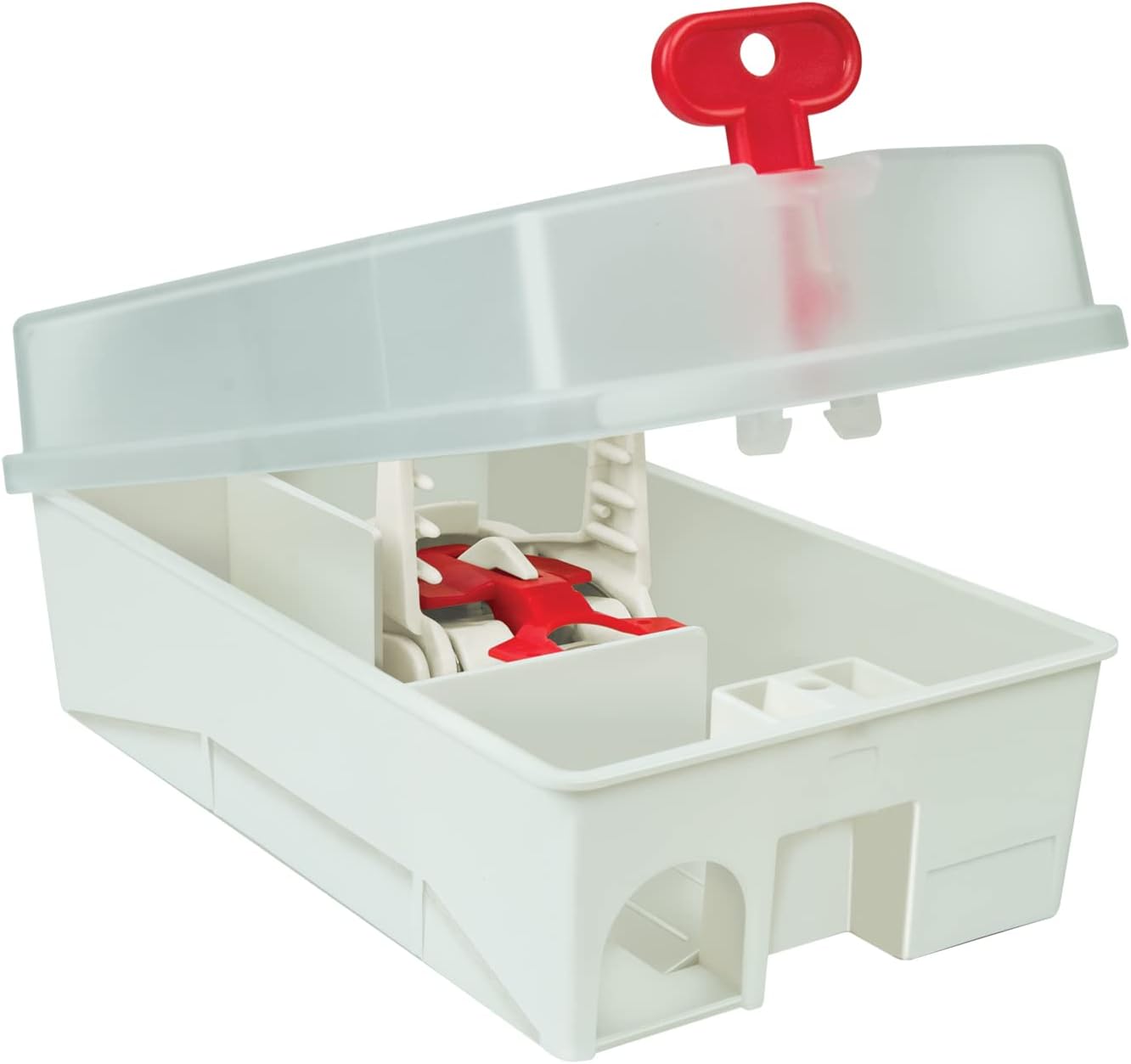 The Big Cheese Ultra Power Ready-Baited Mouse Trap Kit, White