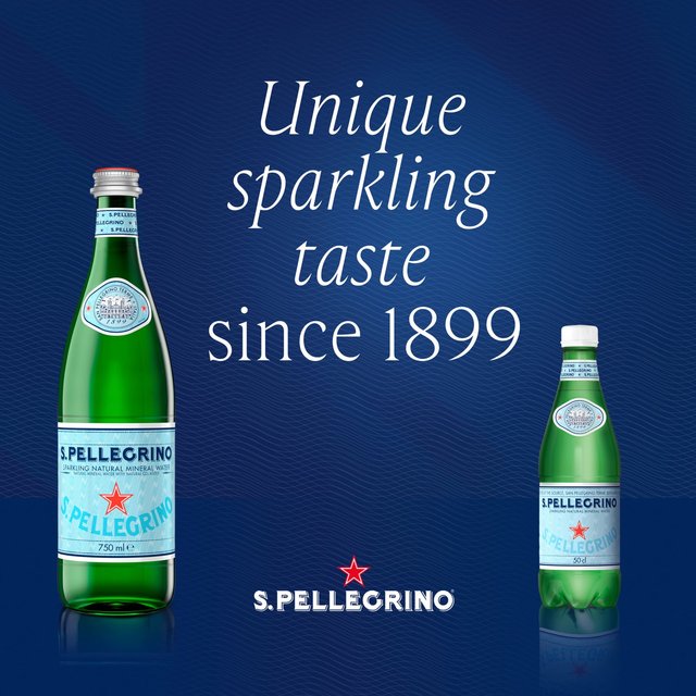 San Pellegrino Sparkling Water GLASS 12x750ml