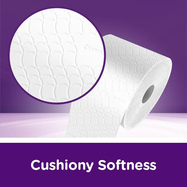 Cushelle Original 2-Ply Toilet Rolls Longer Rolls (Pack of 12) 1102184