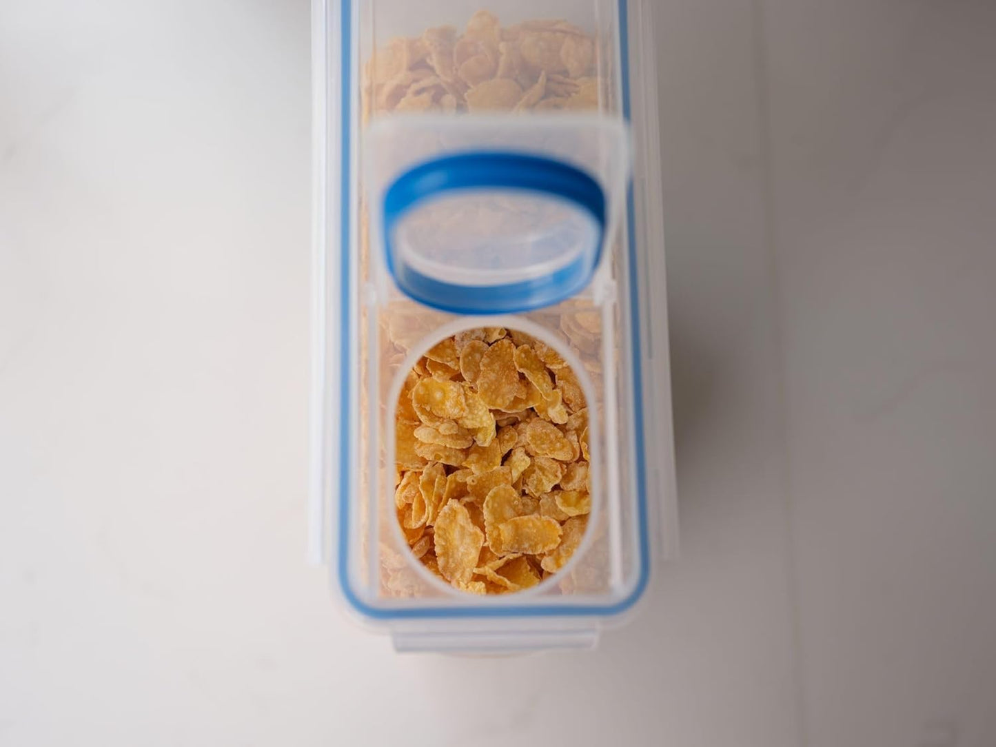 Addis Clip Tight Easy Pour Cereal Food Storage Container 3.7 Litre Tall Rectangle