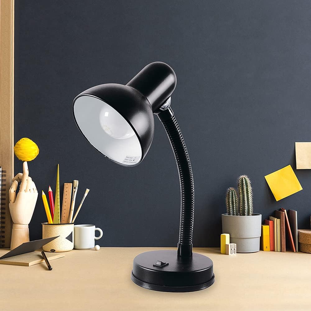 Powermaster Flexi Style Black Desk Lamp