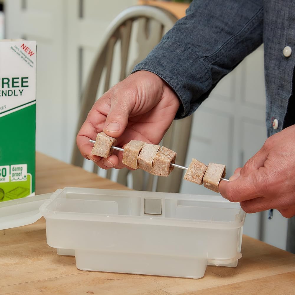 The Big Cheese Ready-Baited Rat & Mouse Bait Station | Poison-Free | STV205