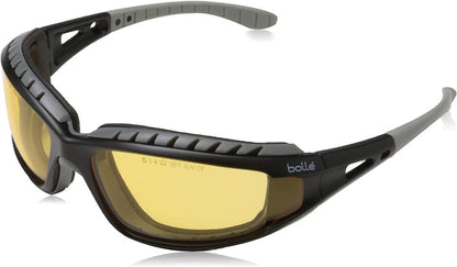 Bolle Tracker Safety Goggles &amp; Safety Strap - Vented Amber {BOTRACPSJ}
