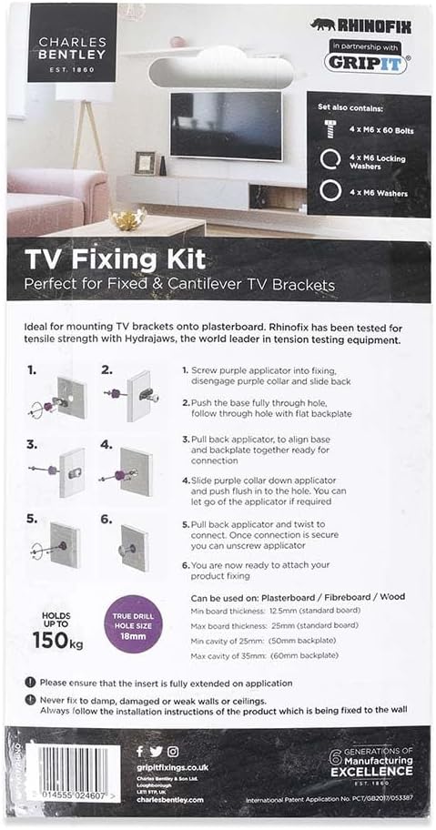 Rhinofix TV Kit