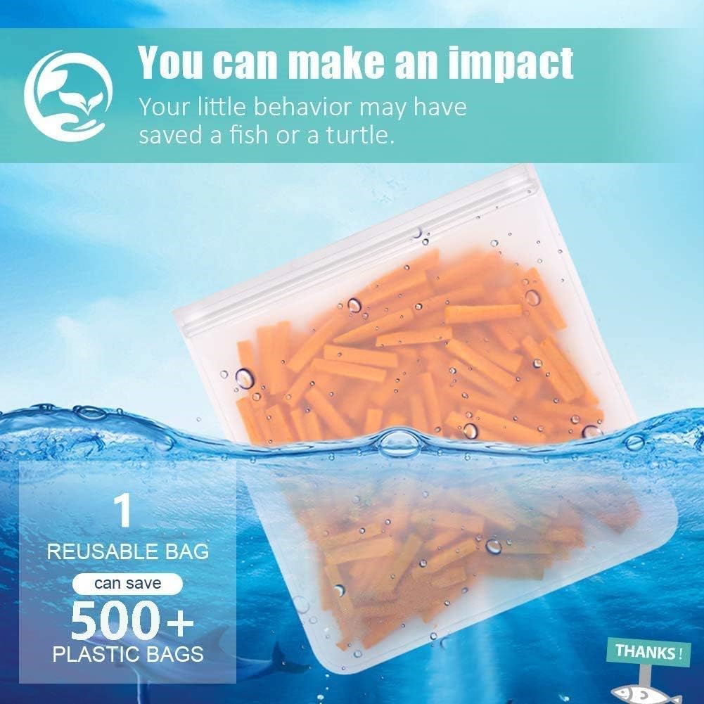 Ziploc Freezer Variety Bags | 4 Sizes | Microwave Compliant | 347 Pack