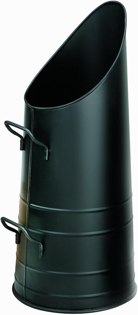 Manor Fireside Dorset Hod| Black | Height 54cm | Dual Handle | Coal Carrier