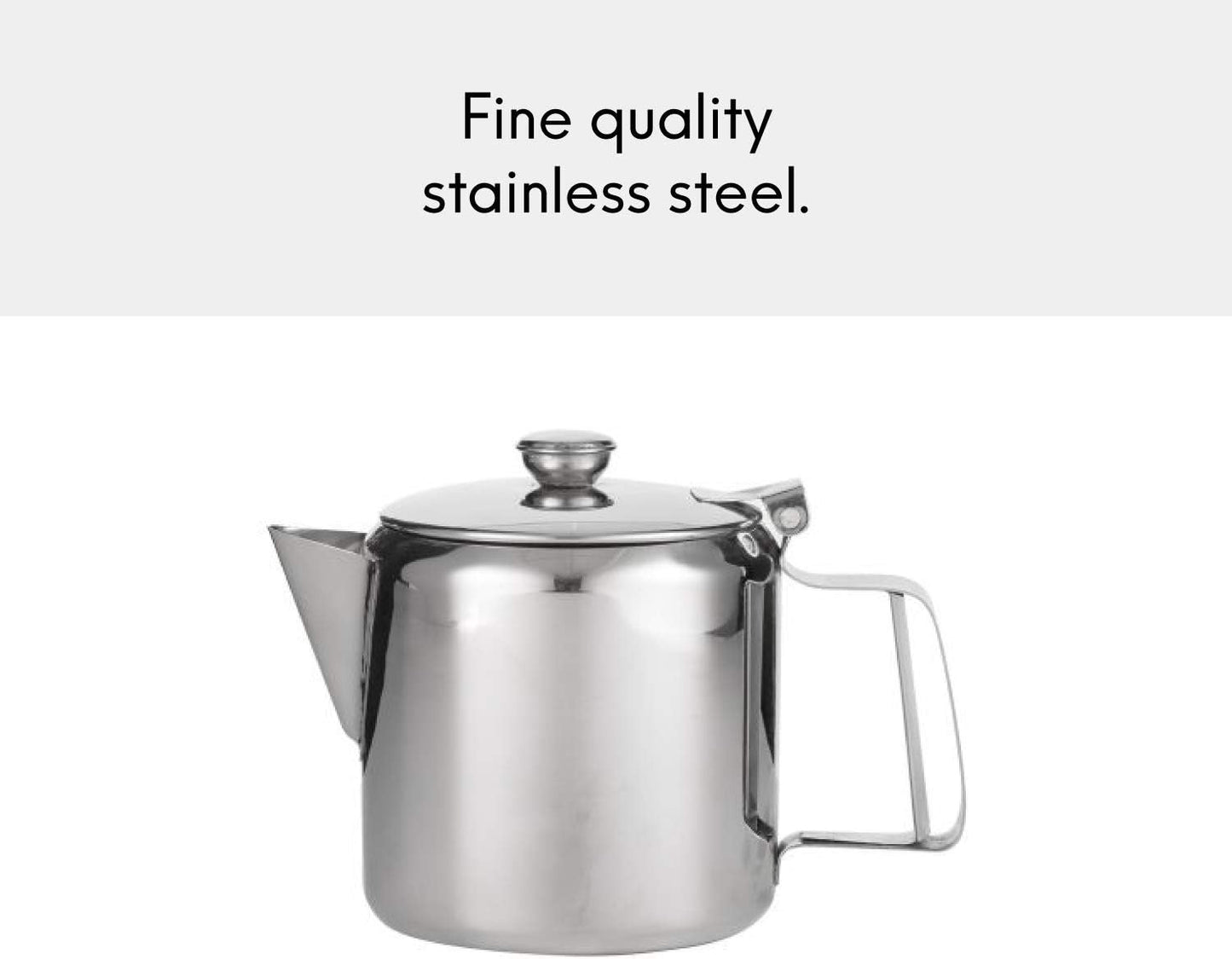 Fixtures Sunnex Stainless Steel Teapot 1.5 Litre