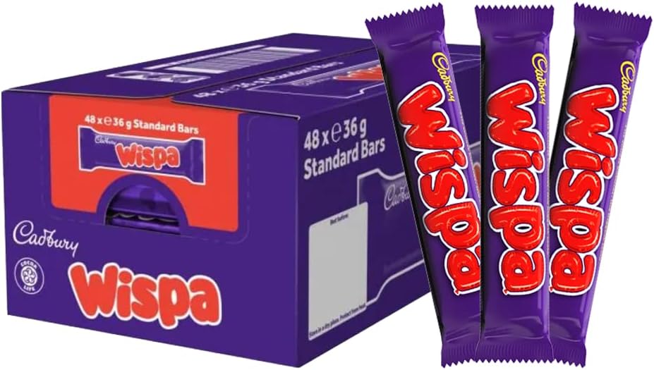 Cadbury Wispa Chocolate Bar 48's