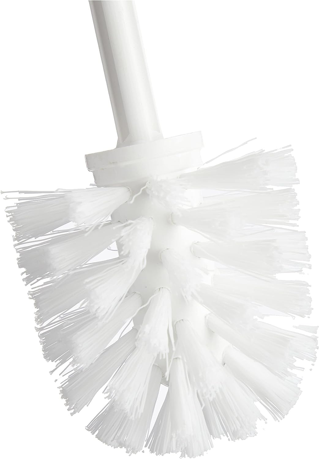 Fixtures White Open Toilet Brush Set